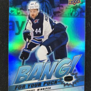 2024/2025 Upper Deck Series 2 Bang! For Your Puck BP-4 Josh Morrissey Inzert