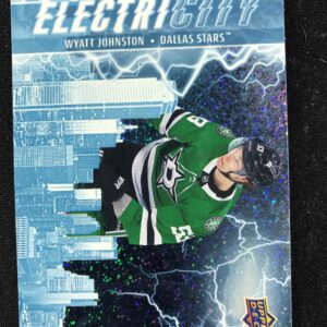 2024/2025 Upper Deck Series 2 Electricity Speckled EC-21 Wyatt Johnston Inzert