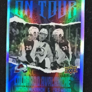 2024/2025 Upper Deck Series 2 On Tour OT-23 Nathan MacKinnon, Cale Makar Inzert