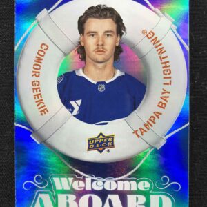 2024/2025 Upper Deck Series 2 Welcome Aboard WA-14 Conor Geekie Inzert