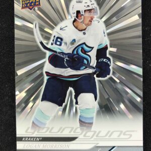 2024/2025 Upper Deck Series 2 Young Guns Outburst 469 Logan Morrison Inzert