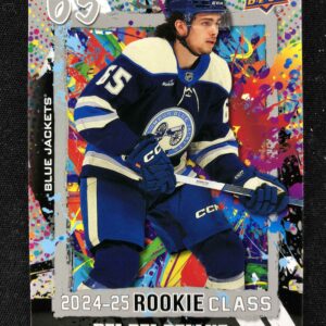 2024/2025 Upper Deck Series 2 2024/25 Rookie Class RC-22 Luca del Bel Belluz Inzert