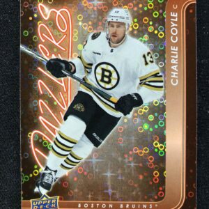 2024/2025 Upper Deck Series 1 Dazzlers Orange DZ-7 Charlie Coyle Inzert