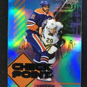 2024/2025 Upper Deck Series 1 Checkpoint CP-7 Evander Kane Inzert