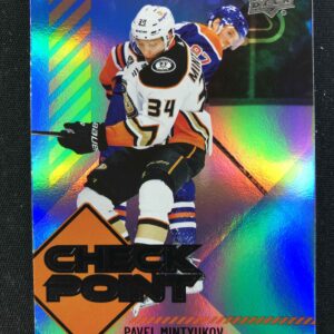 2024/2025 Upper Deck Series 1 Checkpoint CP-9 Pavel Mintyukov Inzert