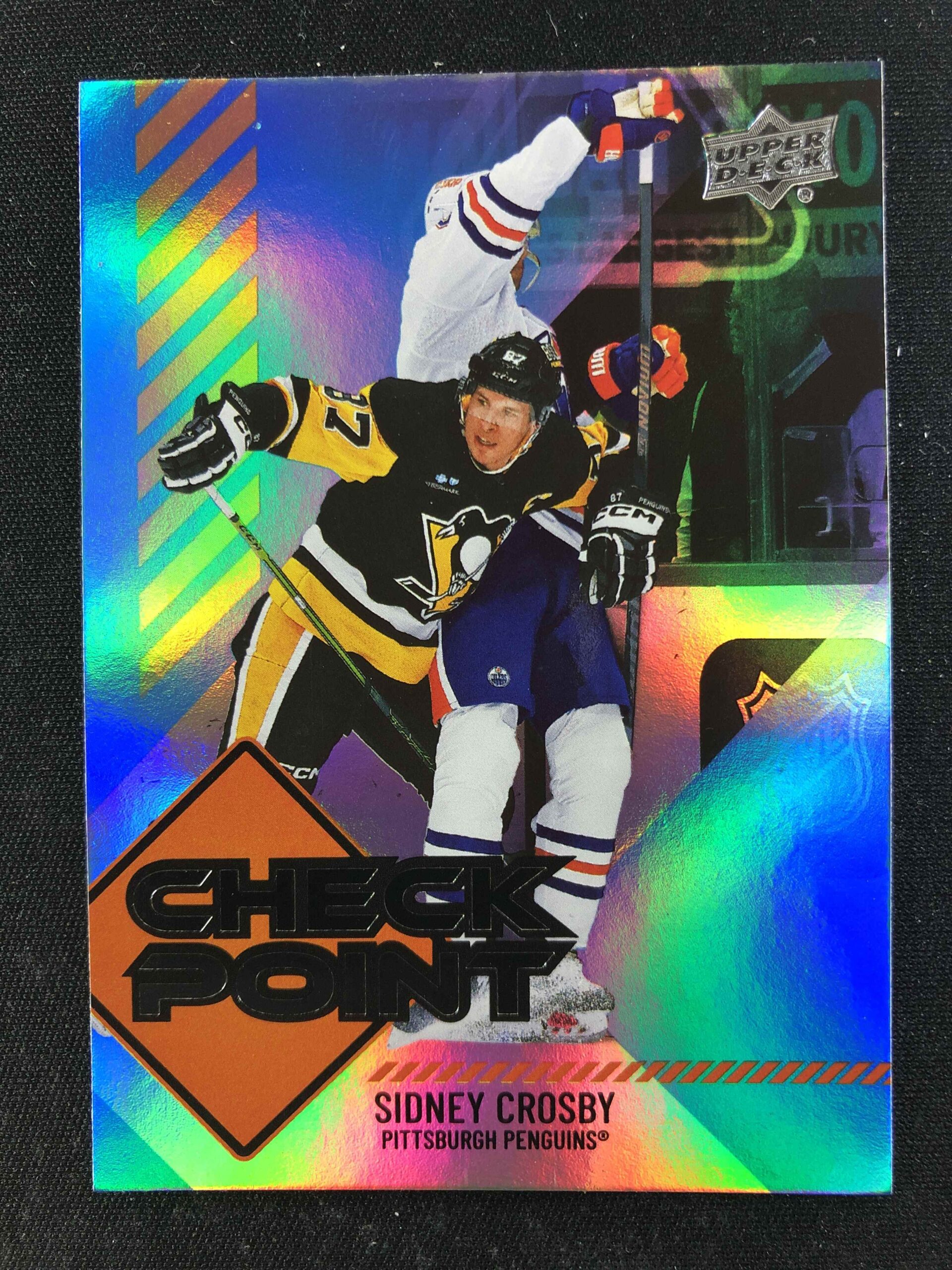 2024/2025 Upper Deck Series 1 Checkpoint CP-14 Sidney Crosby Inzert