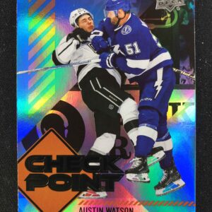 2024/2025 Upper Deck Series 1 Checkpoint CP-25 Auston Matthews Inzert