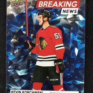 2024/2025 Upper Deck Series 1 Breaking News BN-17 Kevin Korchinski Inzert