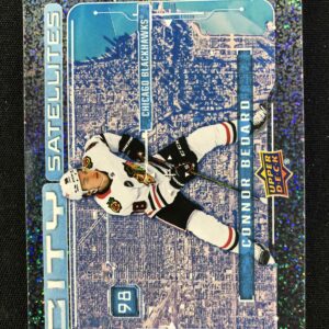 2024/2025 Upper Deck Series 1 City Satellites Speckled CS-11 Connor Bedard Inzert