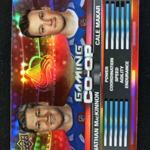 2024/2025 Upper Deck Series 1 Gaming Co-op CGO-8 Nathan MacKinnon, Cale Makar Inzert