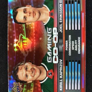 2024/2025 Upper Deck Series 1 Gaming Co-op CGO-10 Kirill Kaprizov, Joel Eriksson Ek Inzert