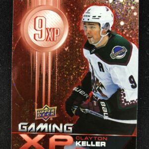 2024/2025 Upper Deck Series 1 Gaming XP Speckled GXP-8 Clayton Keller Inzert
