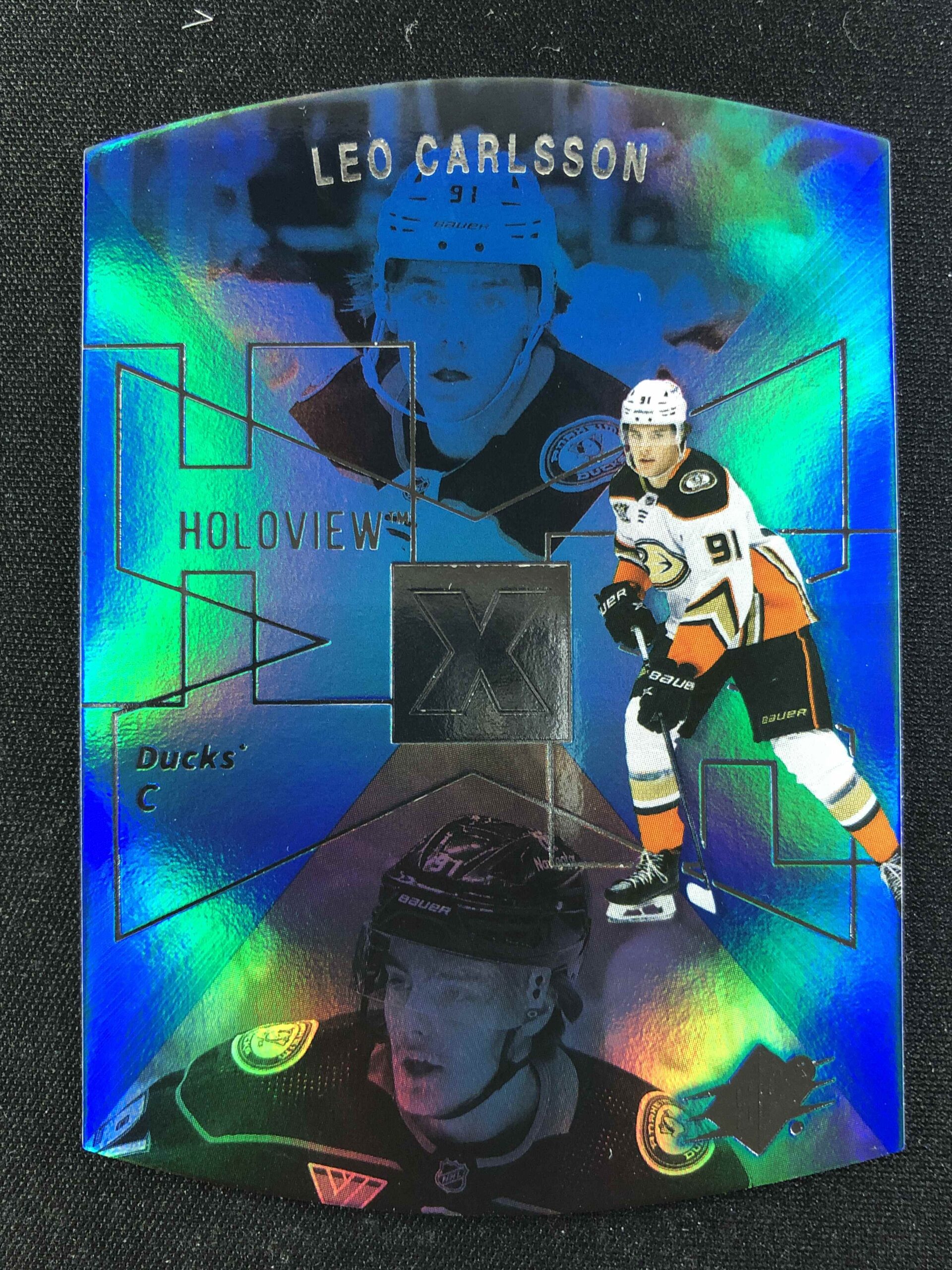 2023/2024 Upper Deck Extended SPx HoloView SPX-4 Leo Carlsson Inzert