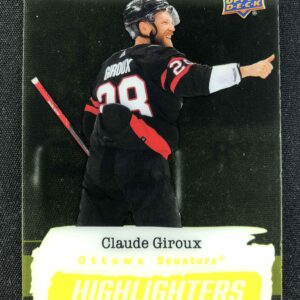 2023/2024 Upper Deck Series 2 Highlighters HL-9 Claude Giroux Inzert