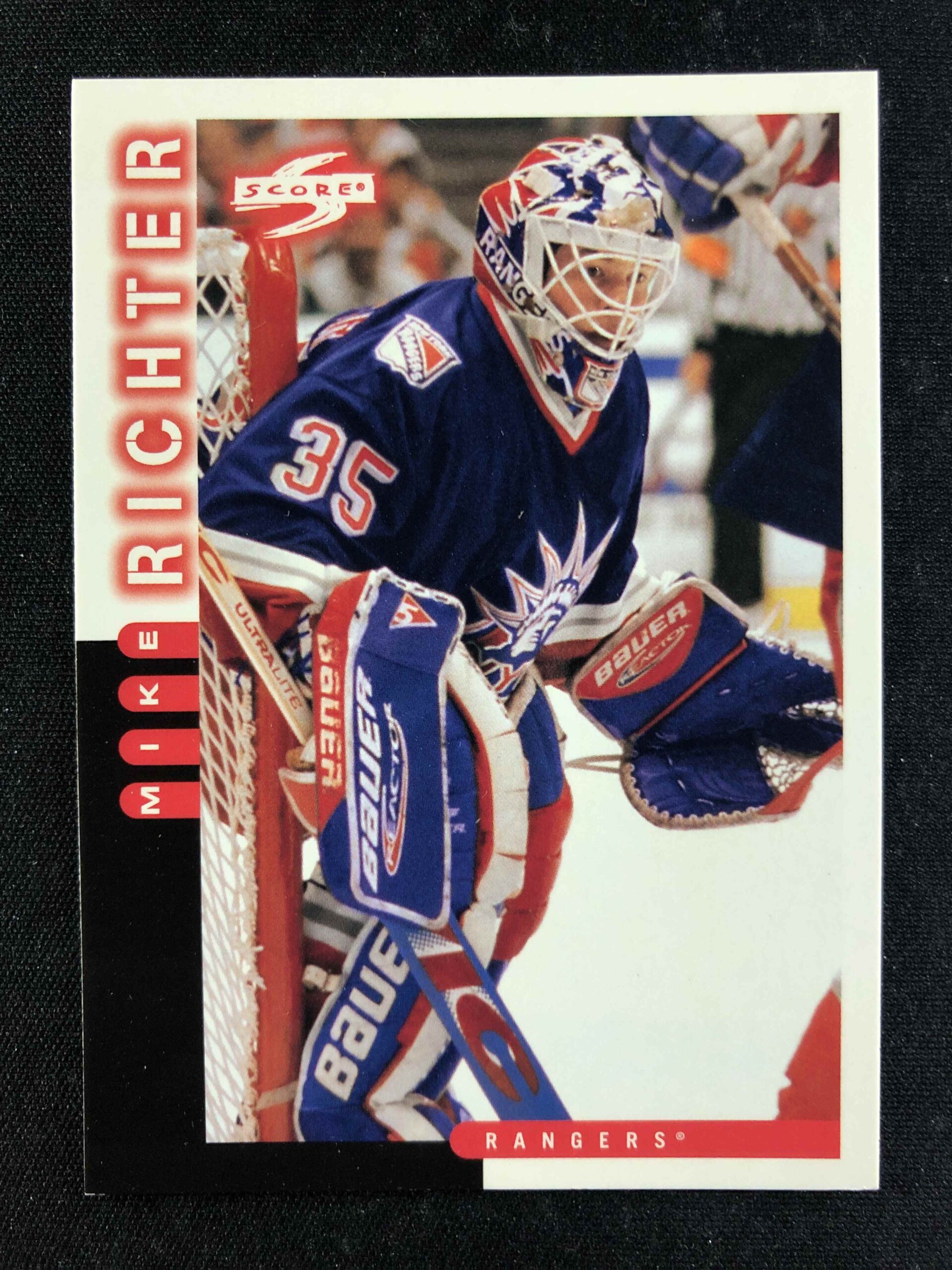 1997/1998 Pinnacle Score Base 11 Mike Richter