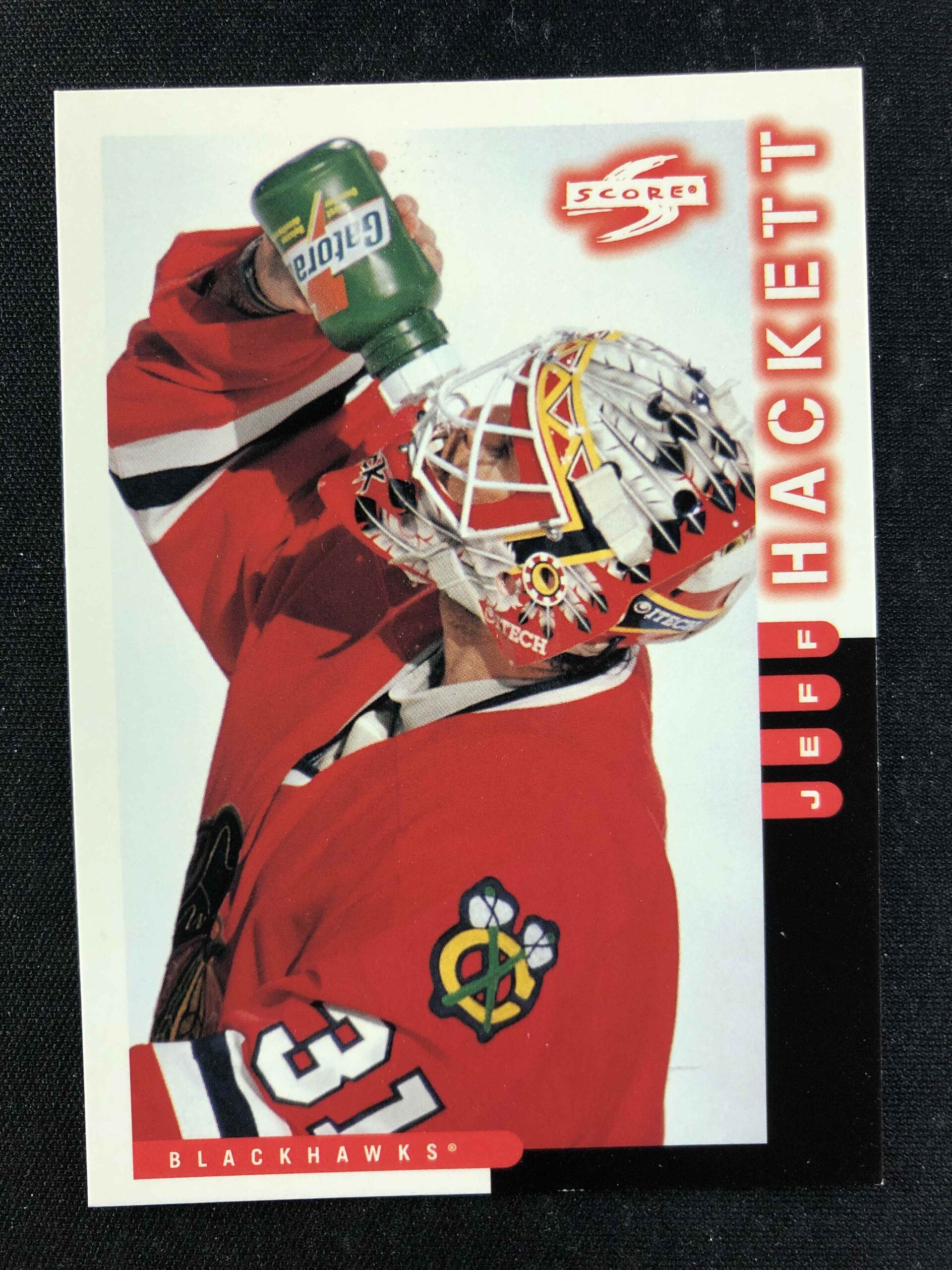 1997/1998 Pinnacle Score Base 15 Jeff Hackett