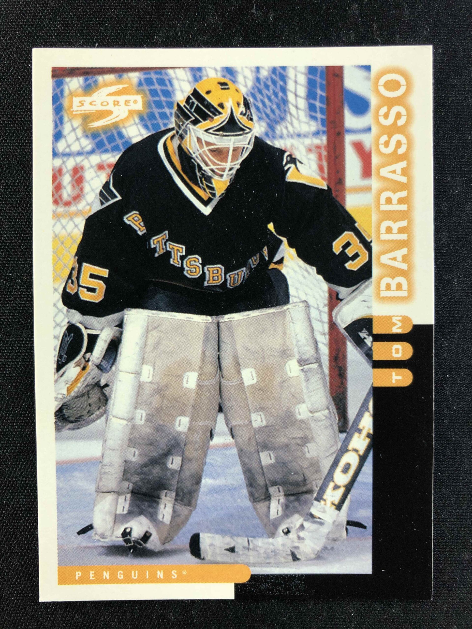 1997/1998 Pinnacle Score Base 17 Tom Barrasso