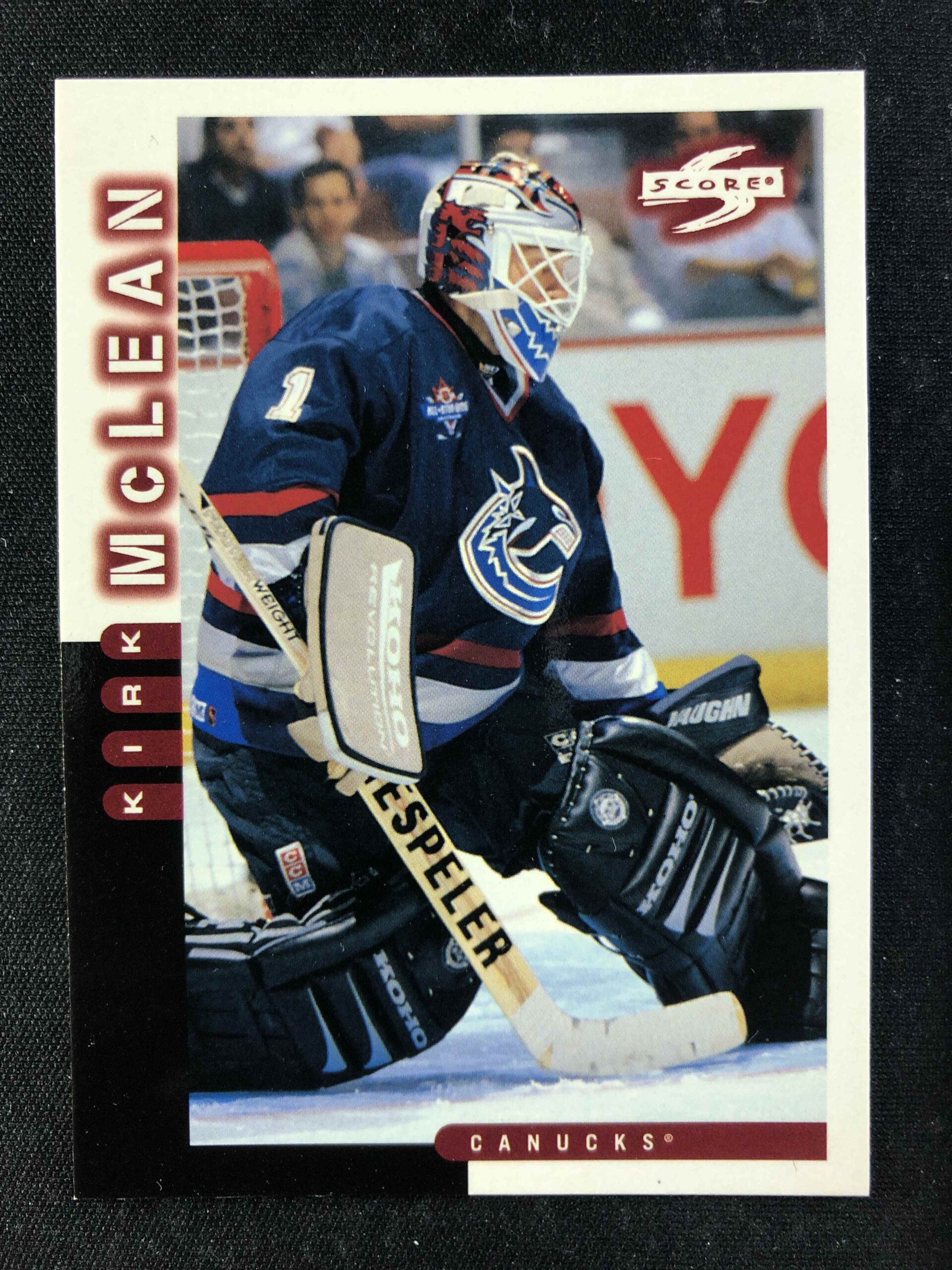 1997/1998 Pinnacle Score Base 43 Kirk McLean