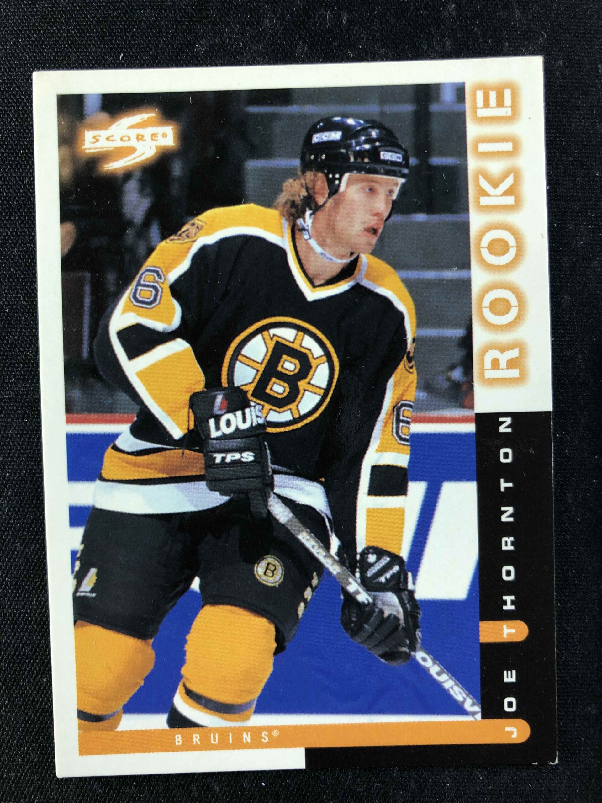 1997/1998 Pinnacle Score Base 54 Joe Thornton