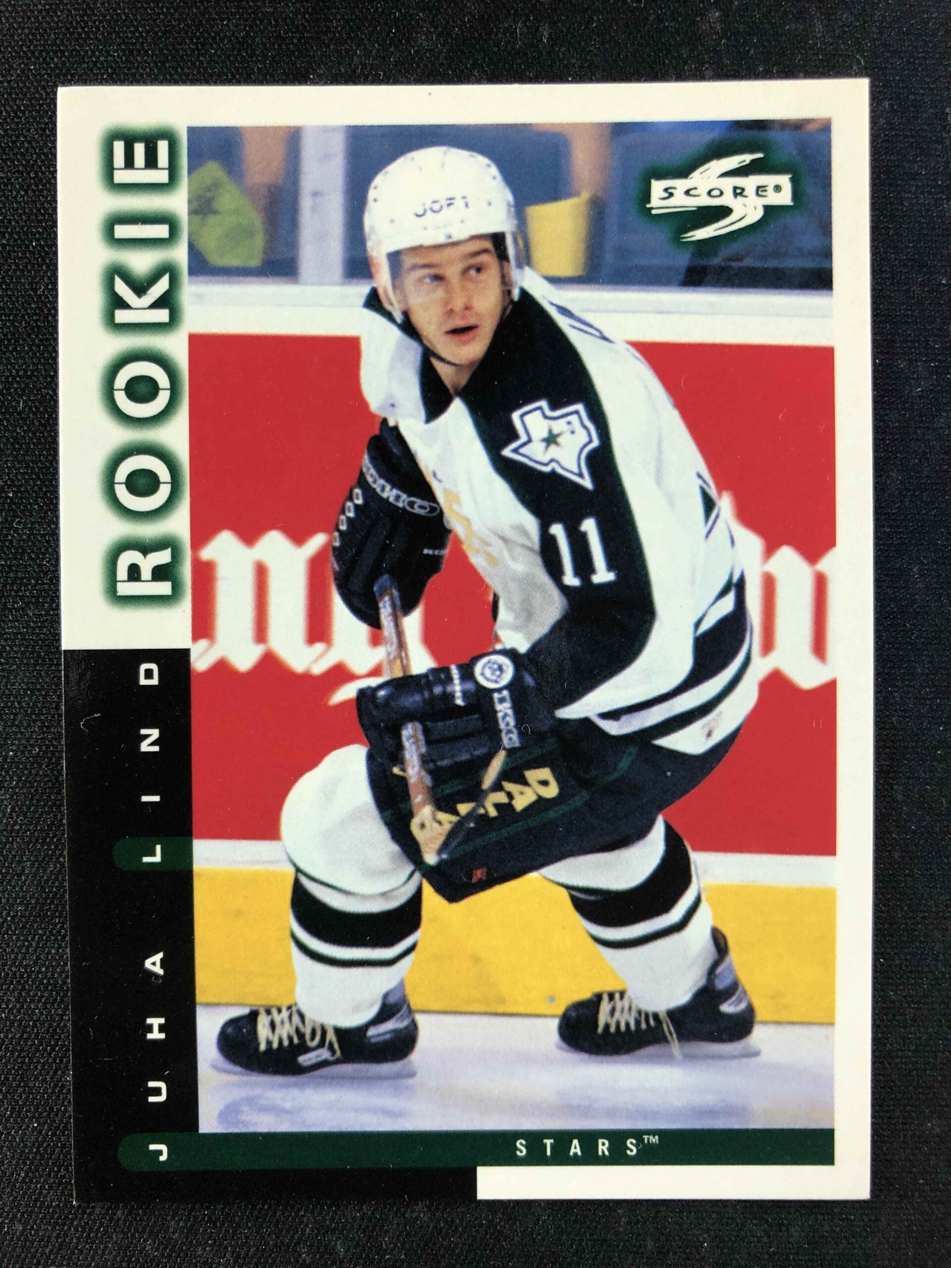 1997/1998 Pinnacle Score Base 64 Juha Lind