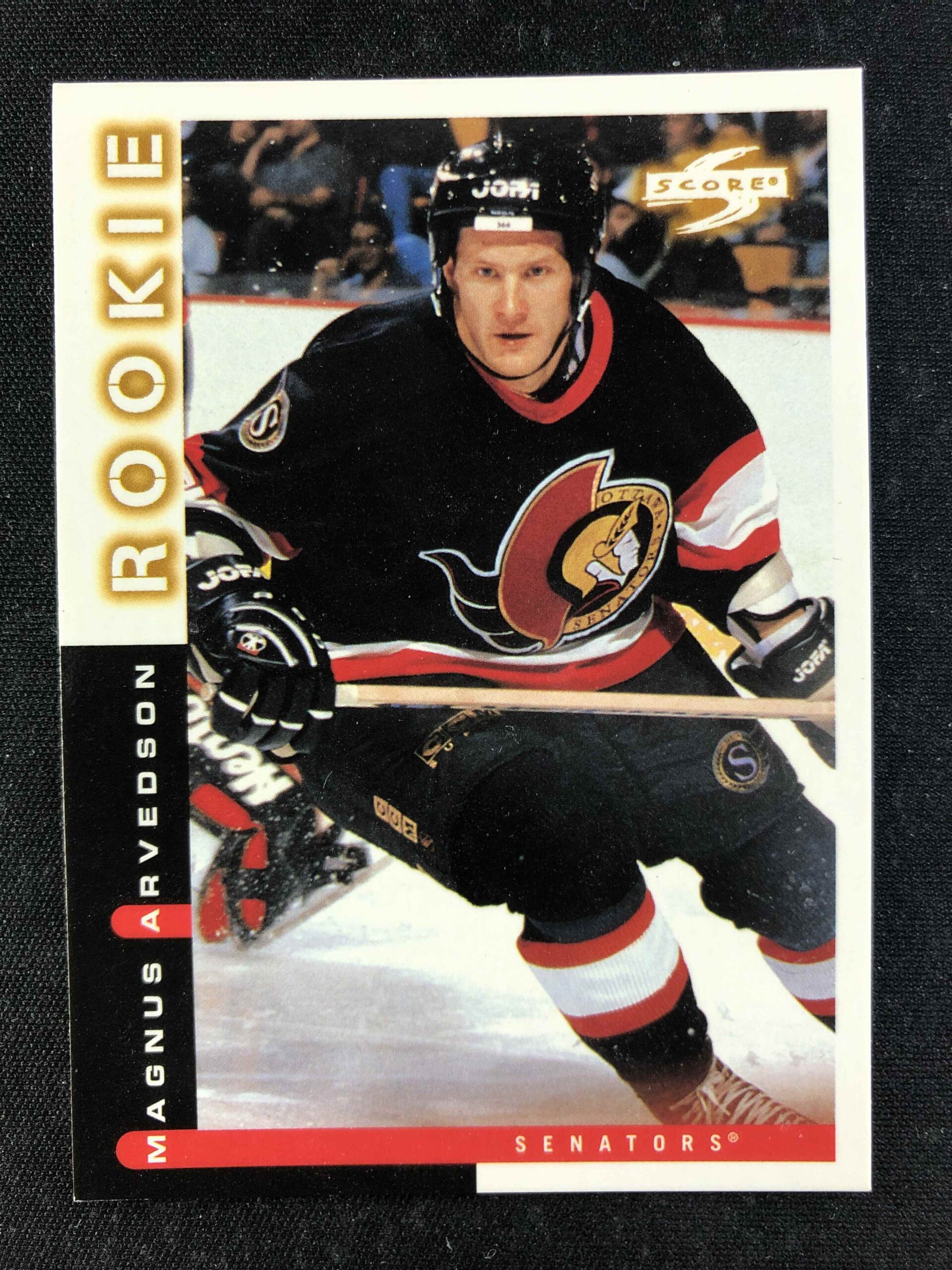 1997/1998 Pinnacle Score Base 70 Magnus Arvedson