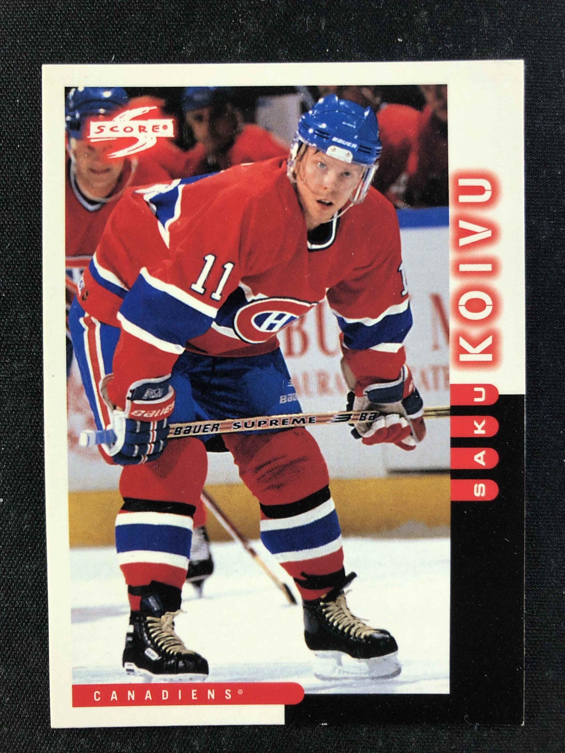 1997/1998 Pinnacle Score Base 94 Saku Koivu