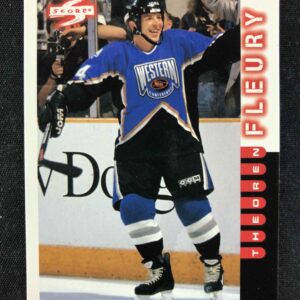 1997/1998 Pinnacle Score Base 97 Theoren Fleury