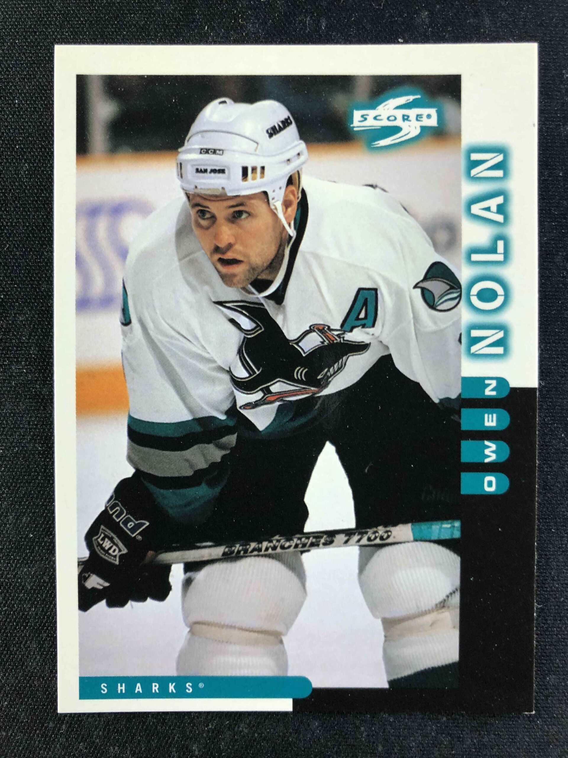 1997/1998 Pinnacle Score Base 102 Owen Nolan