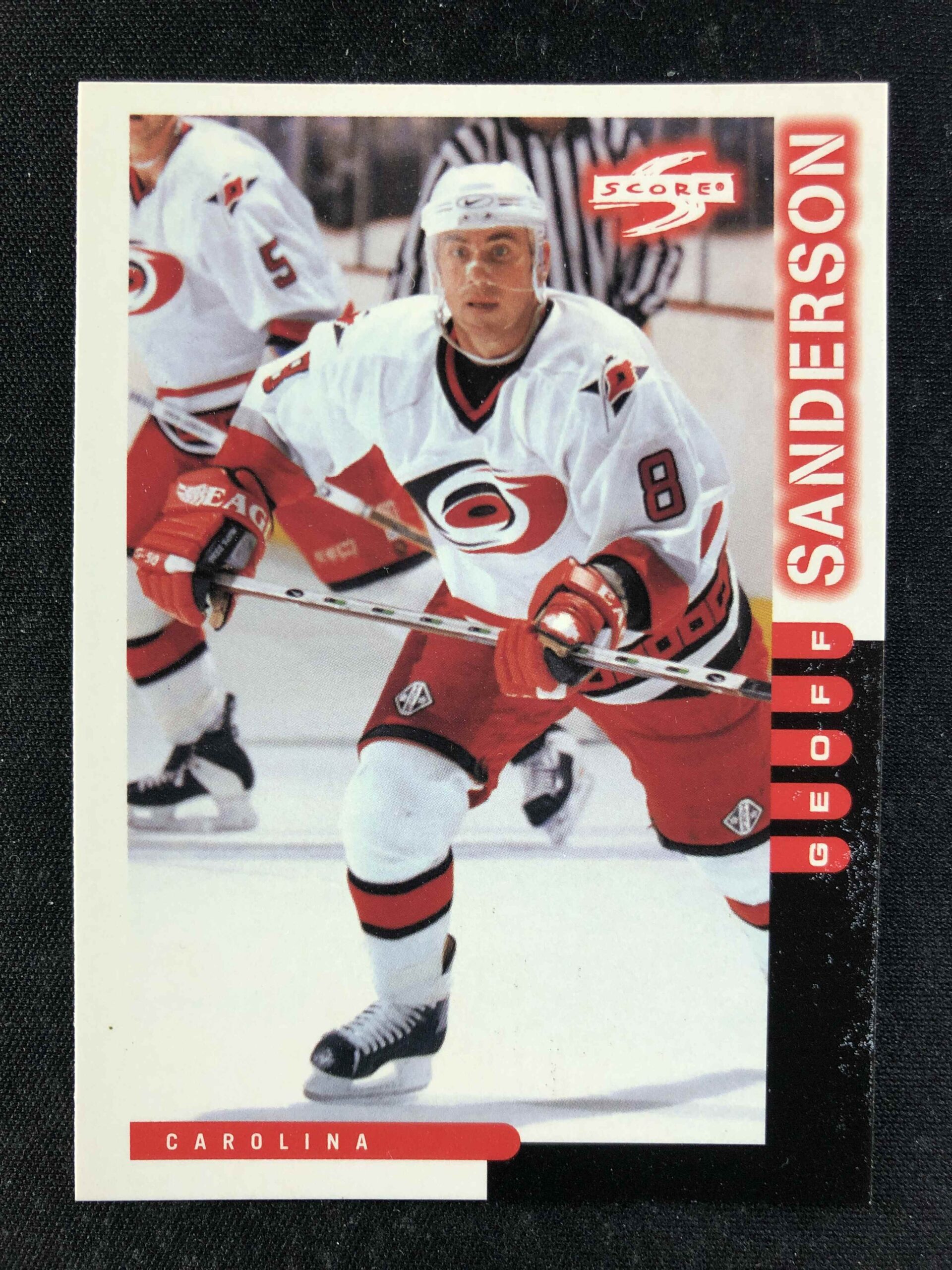 1997/1998 Pinnacle Score Base 110 Geoff Sanderson