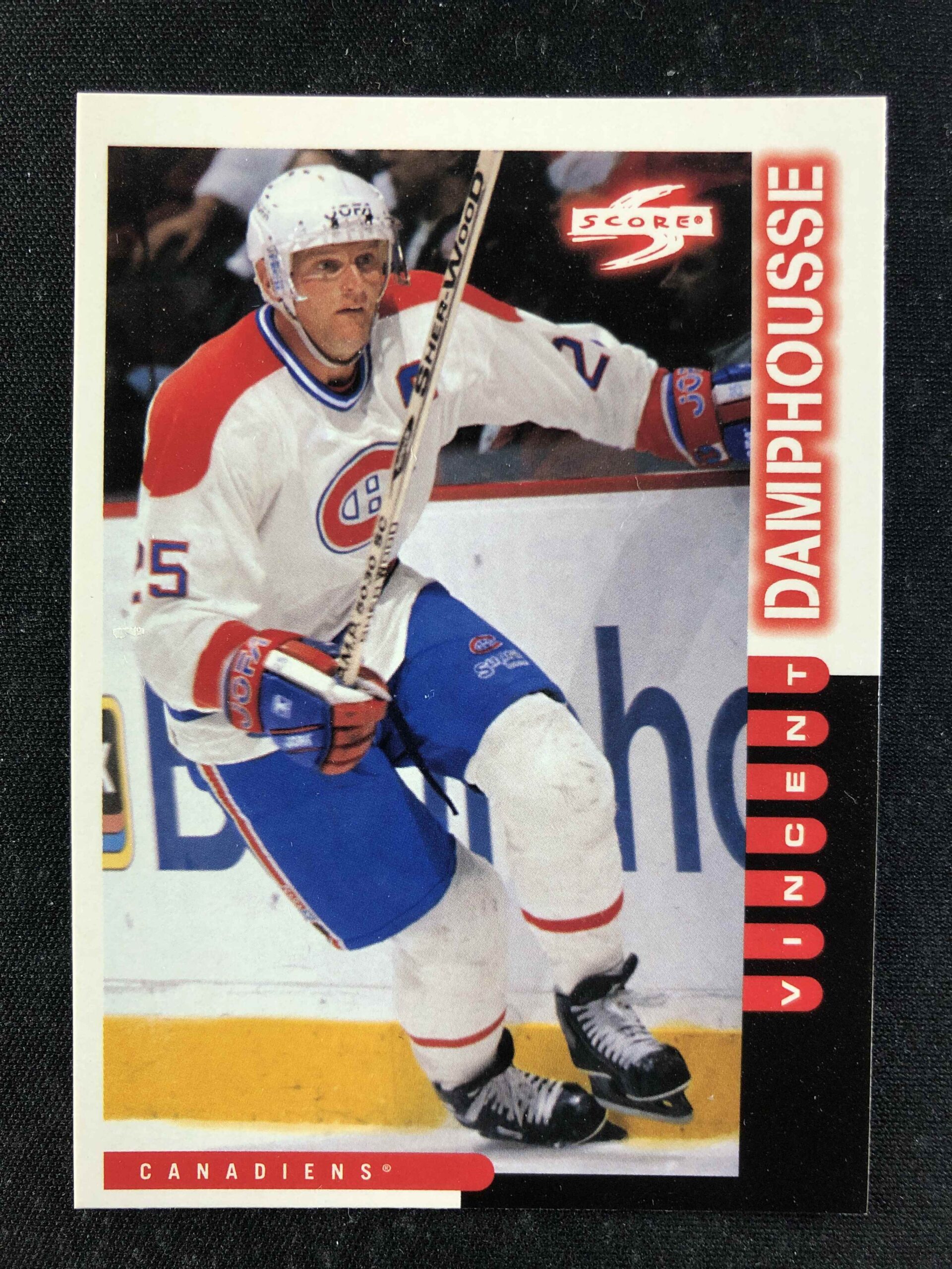 1997/1998 Pinnacle Score Base 112 Vincent Damphousse