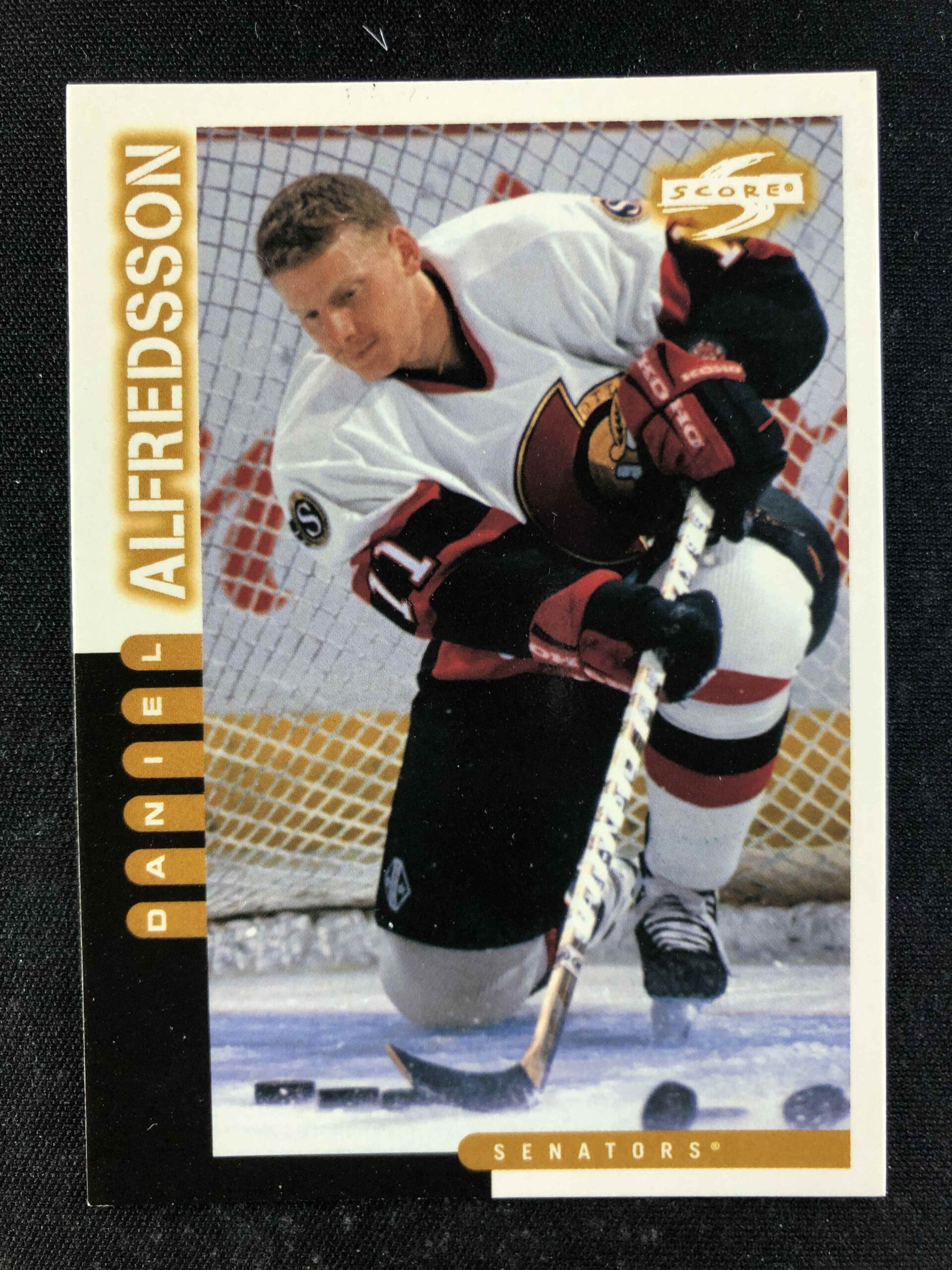 1997/1998 Pinnacle Score Base 131 Daniel Alfredsson