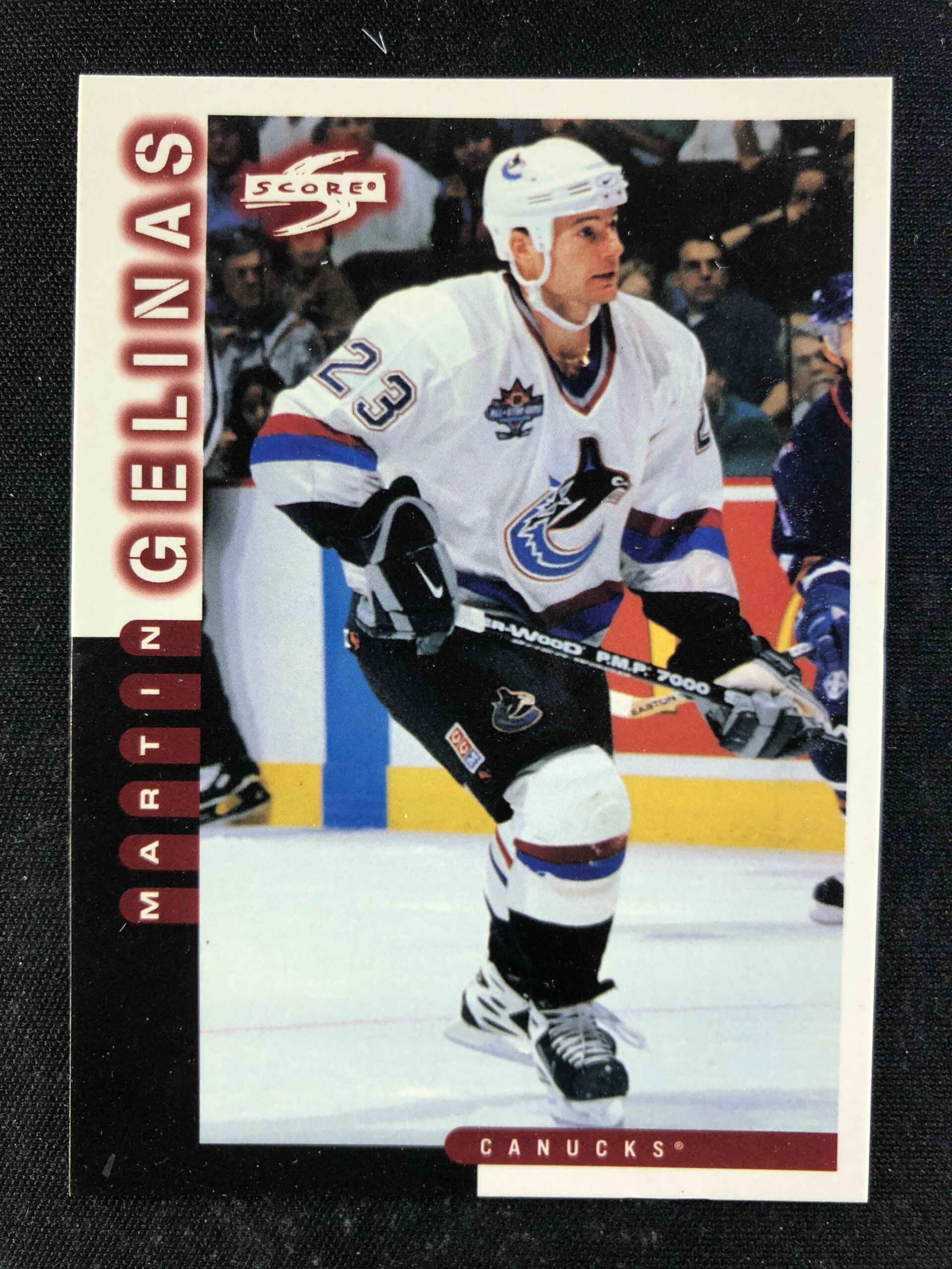 1997/1998 Pinnacle Score Base 133 Martin Gelinas
