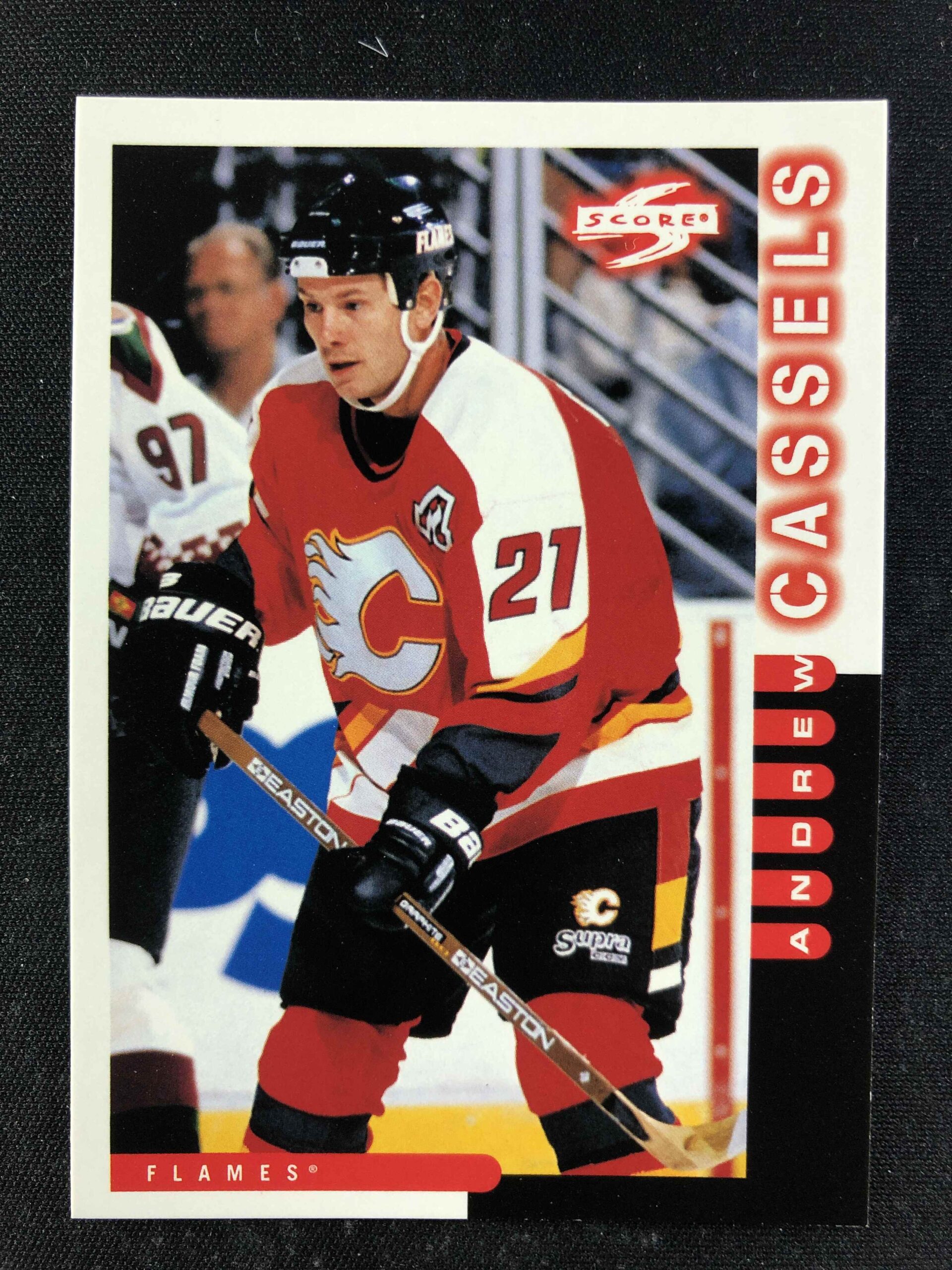 1997/1998 Pinnacle Score Base 134 Andrew Cassels