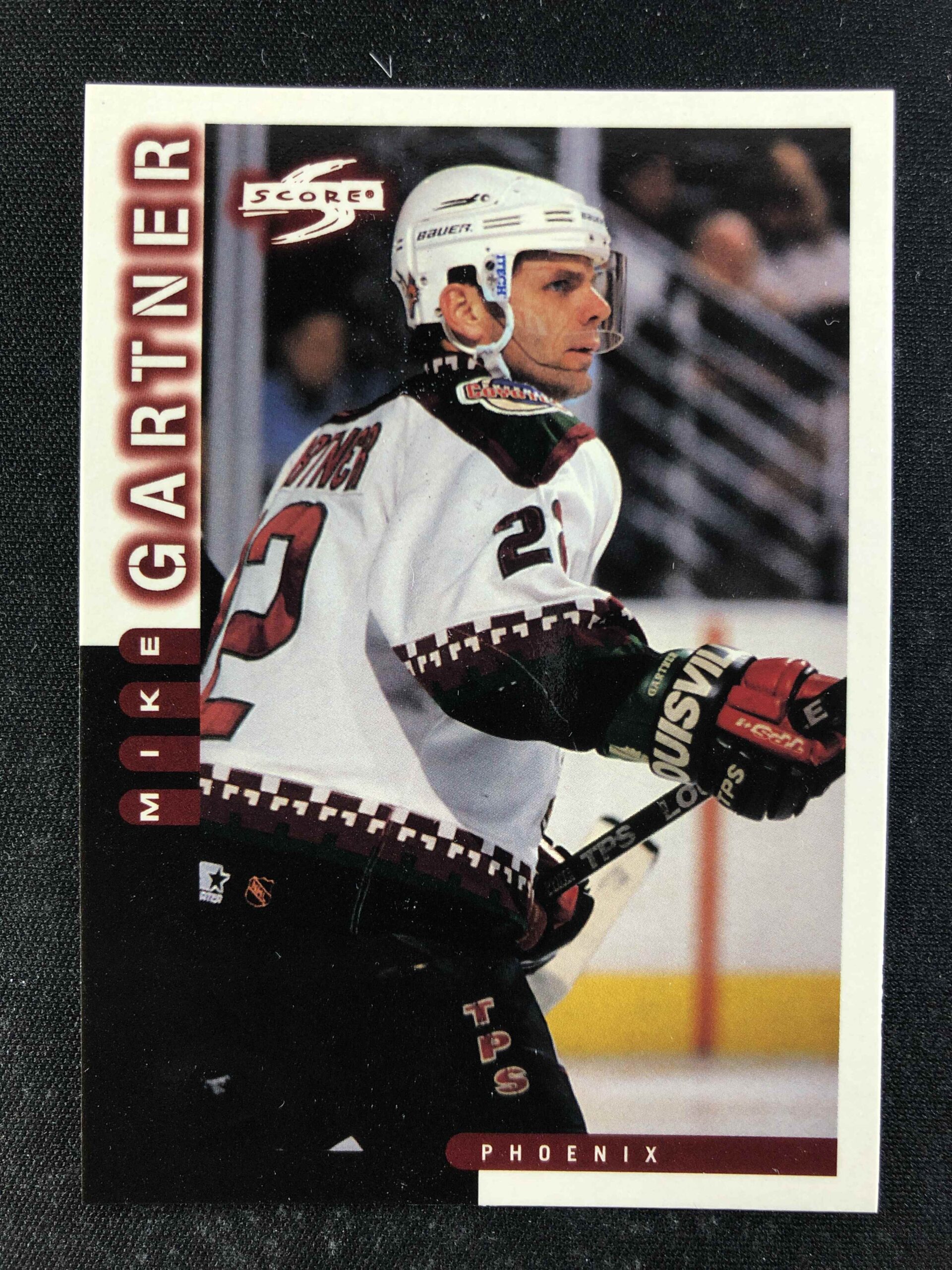 1997/1998 Pinnacle Score Base 139 Mike Gartner