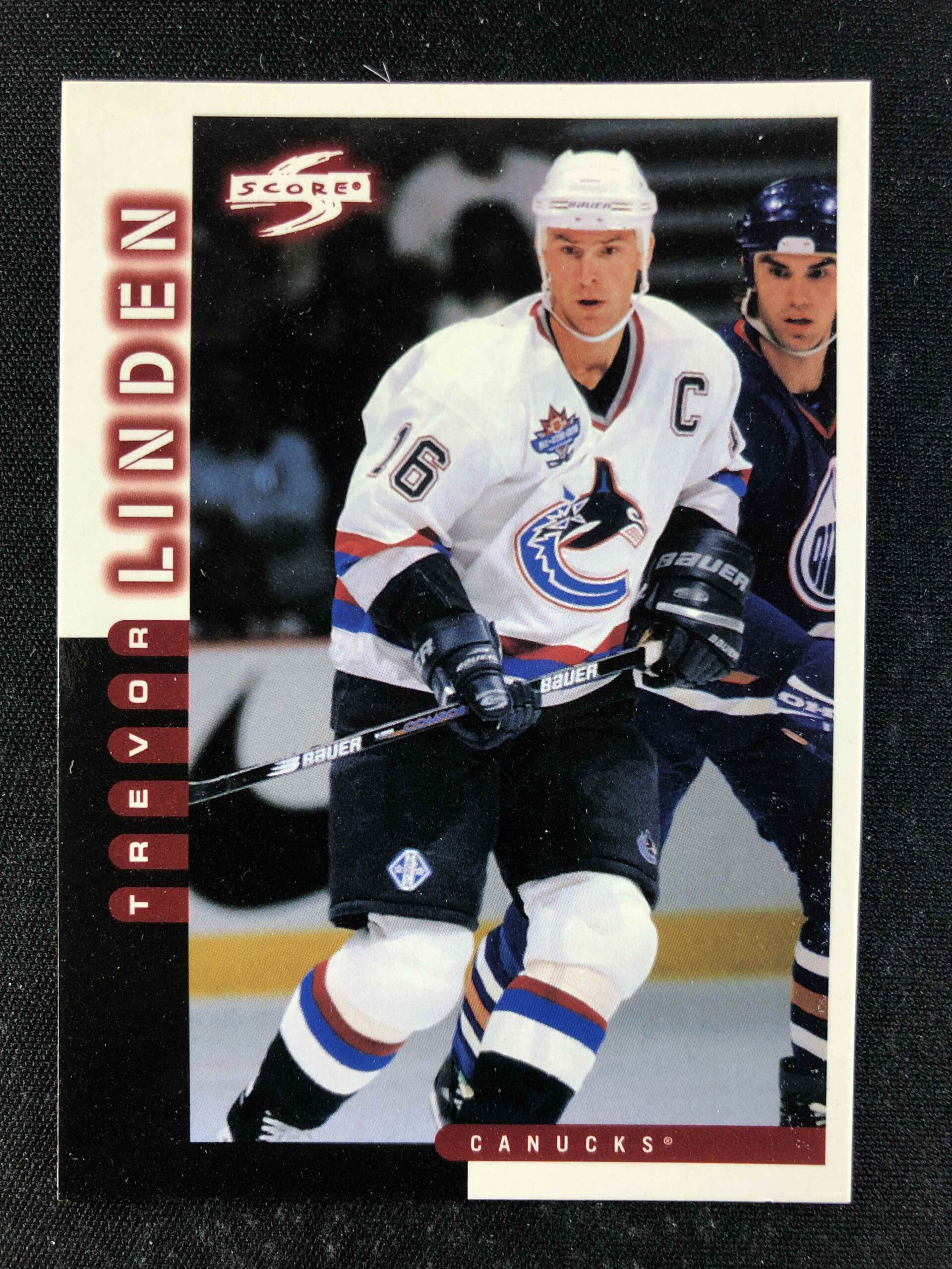 1997/1998 Pinnacle Score Base 144 Trevor Linden