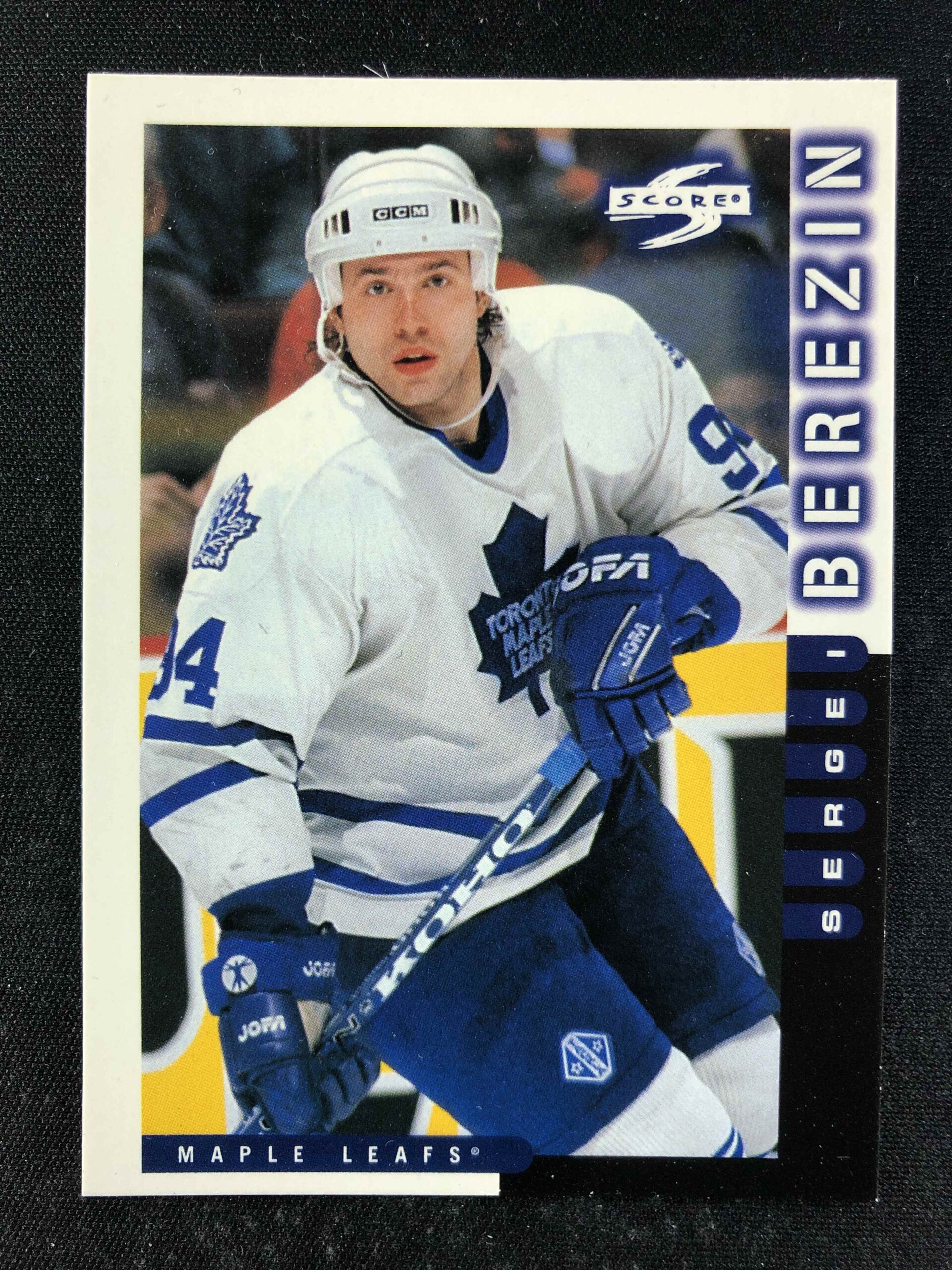 1997/1998 Pinnacle Score Base 145 Sergei Berezin