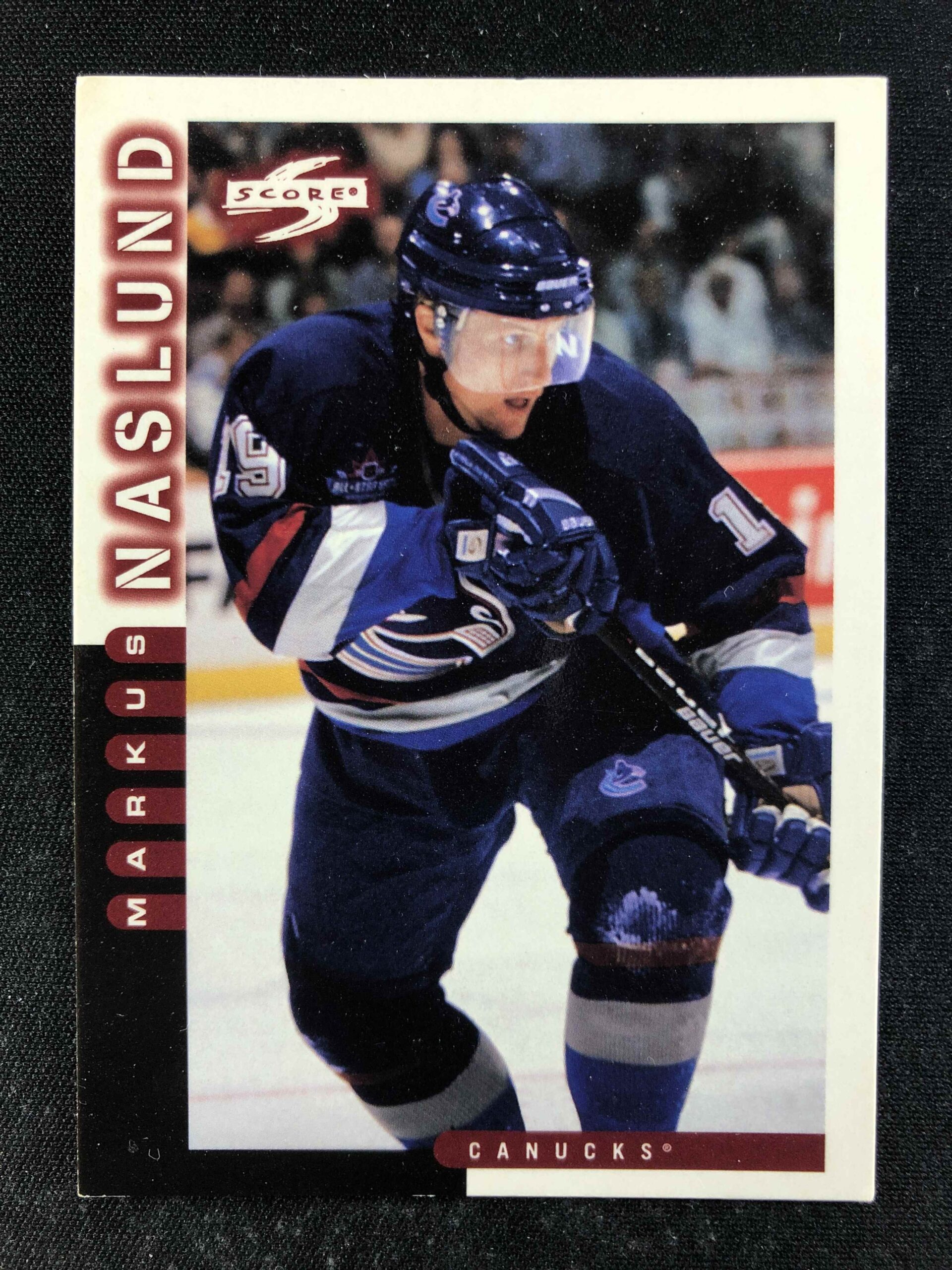 1997/1998 Pinnacle Score Base 150 Markus Naslund