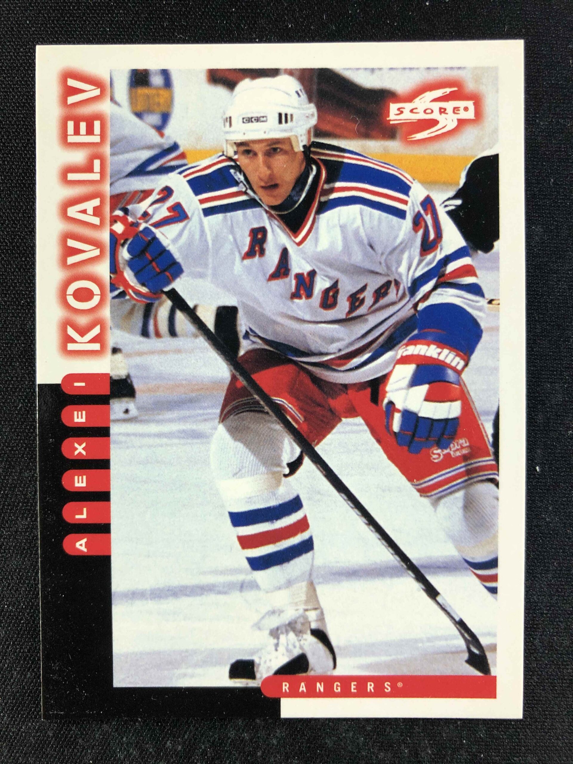 1997/1998 Pinnacle Score Base 156 Alexei Kovalev
