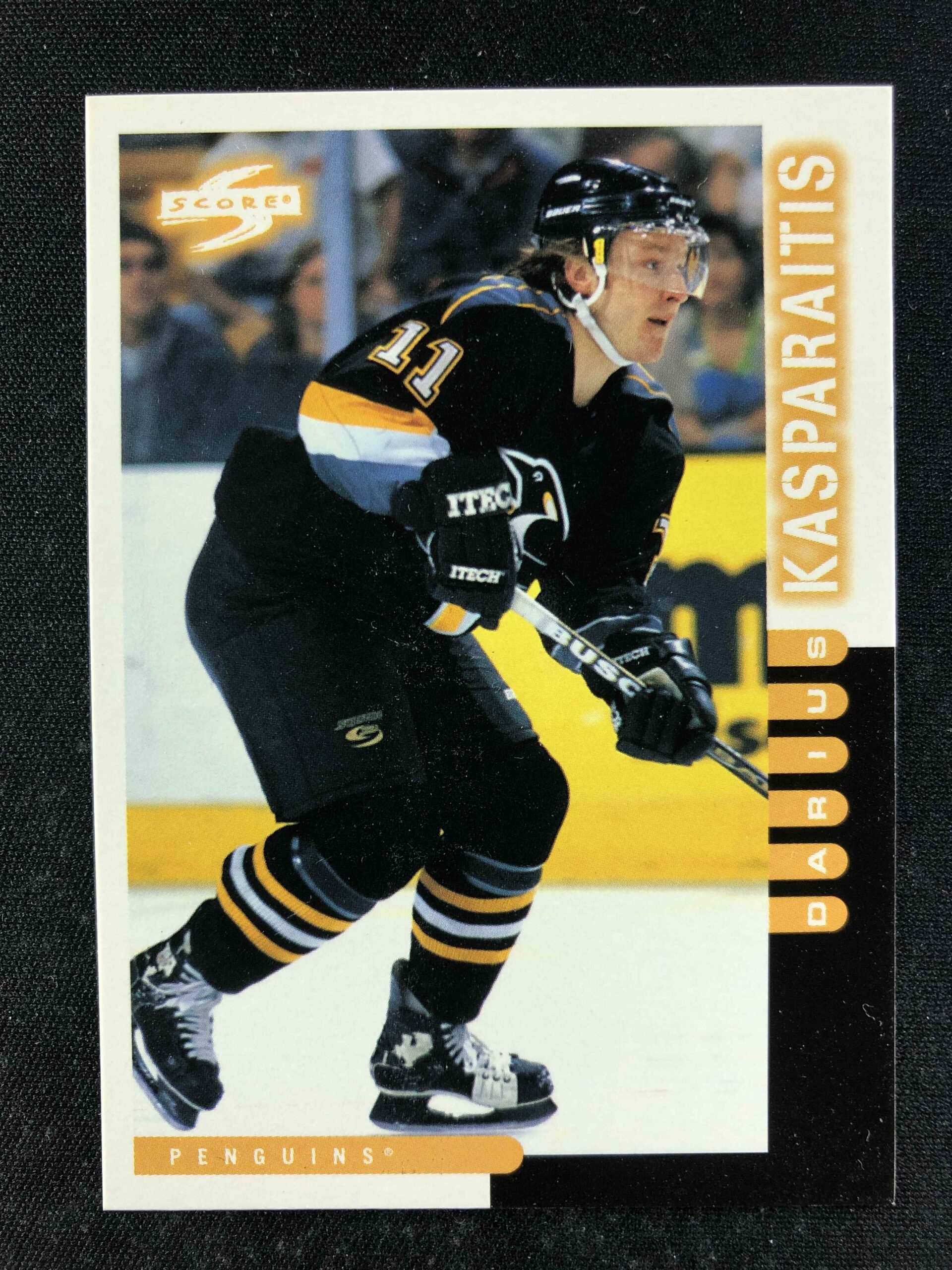 1997/1998 Pinnacle Score Base 162 Darius Kasparaitis