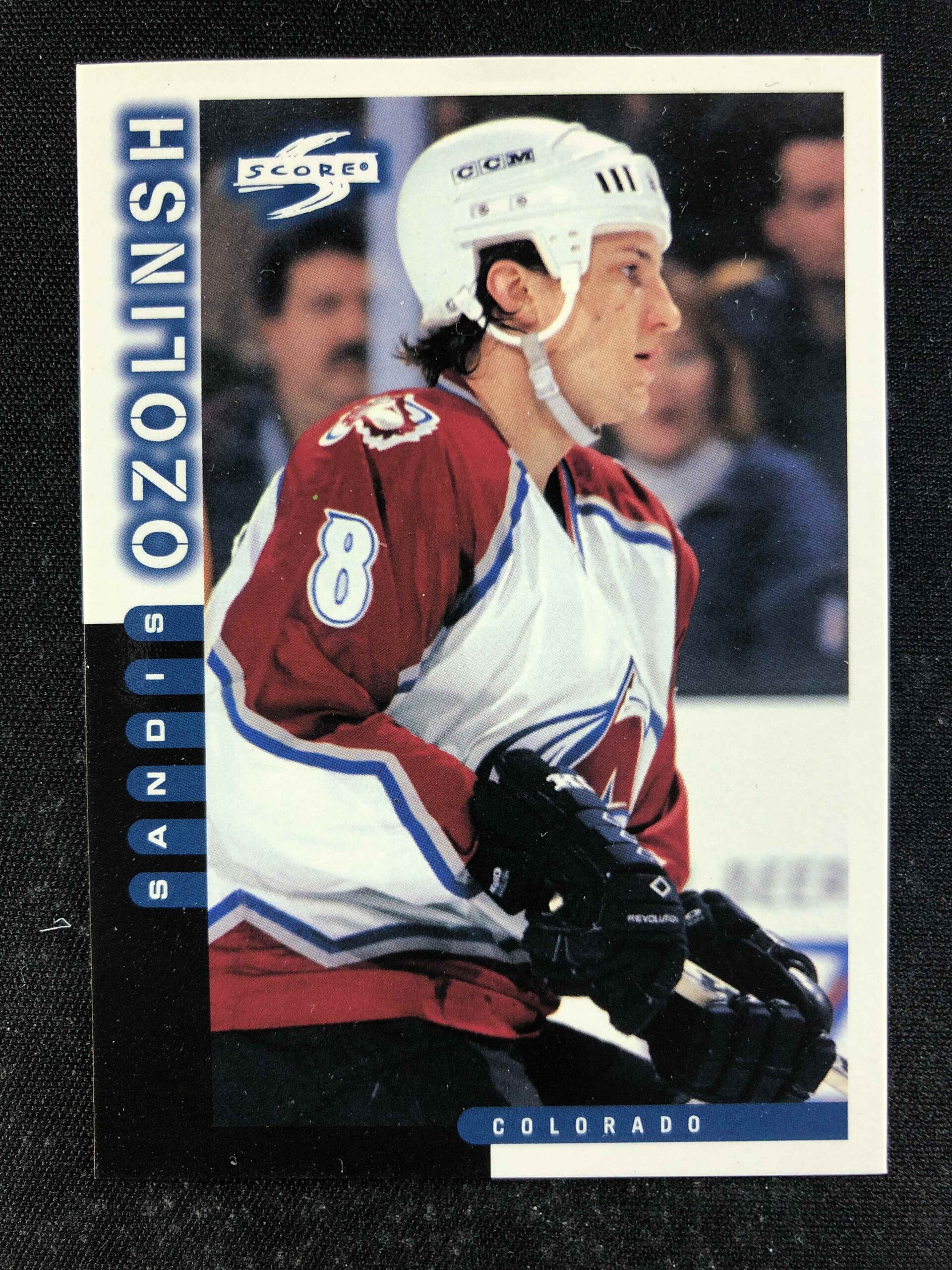 1997/1998 Pinnacle Score Base 174 Sandis Ozolinsh