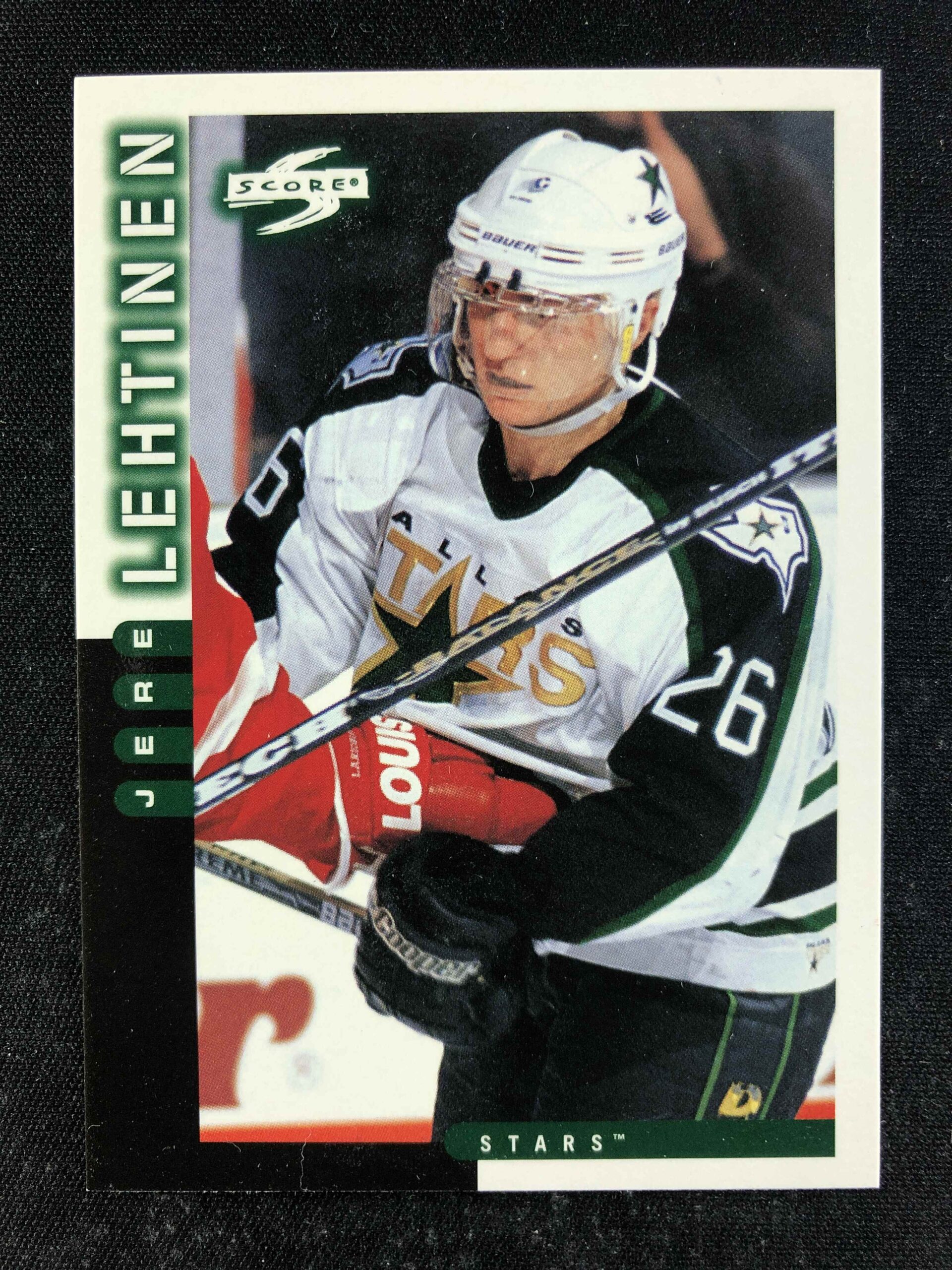 1997/1998 Pinnacle Score Base 188 Jere Lehtinen