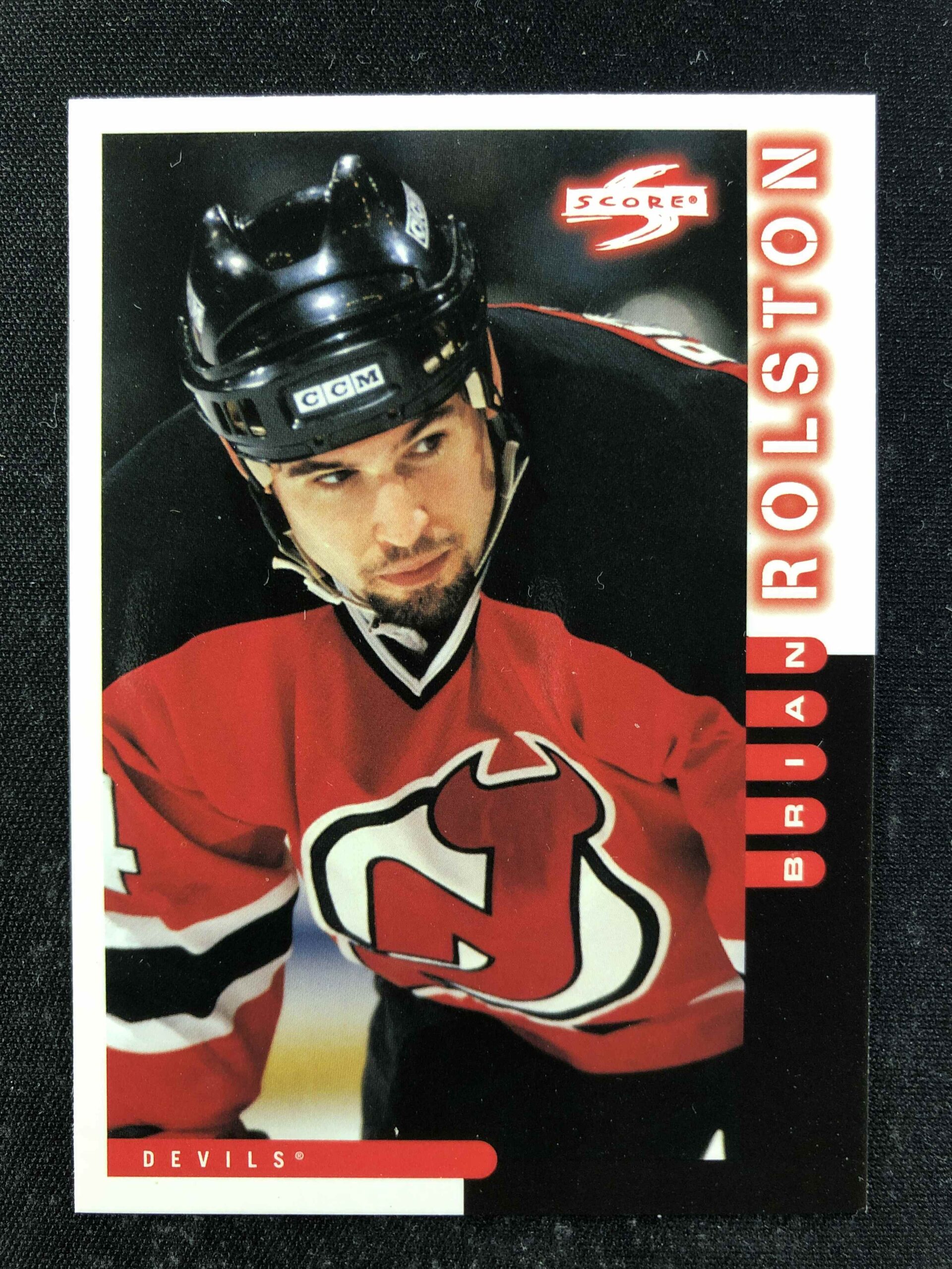 1997/1998 Pinnacle Score Base 205 Brian Rolston