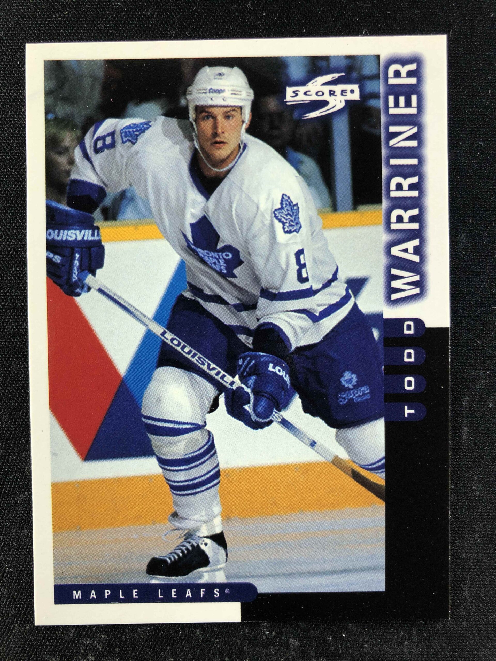 1997/1998 Pinnacle Score Base 207 Todd Warriner