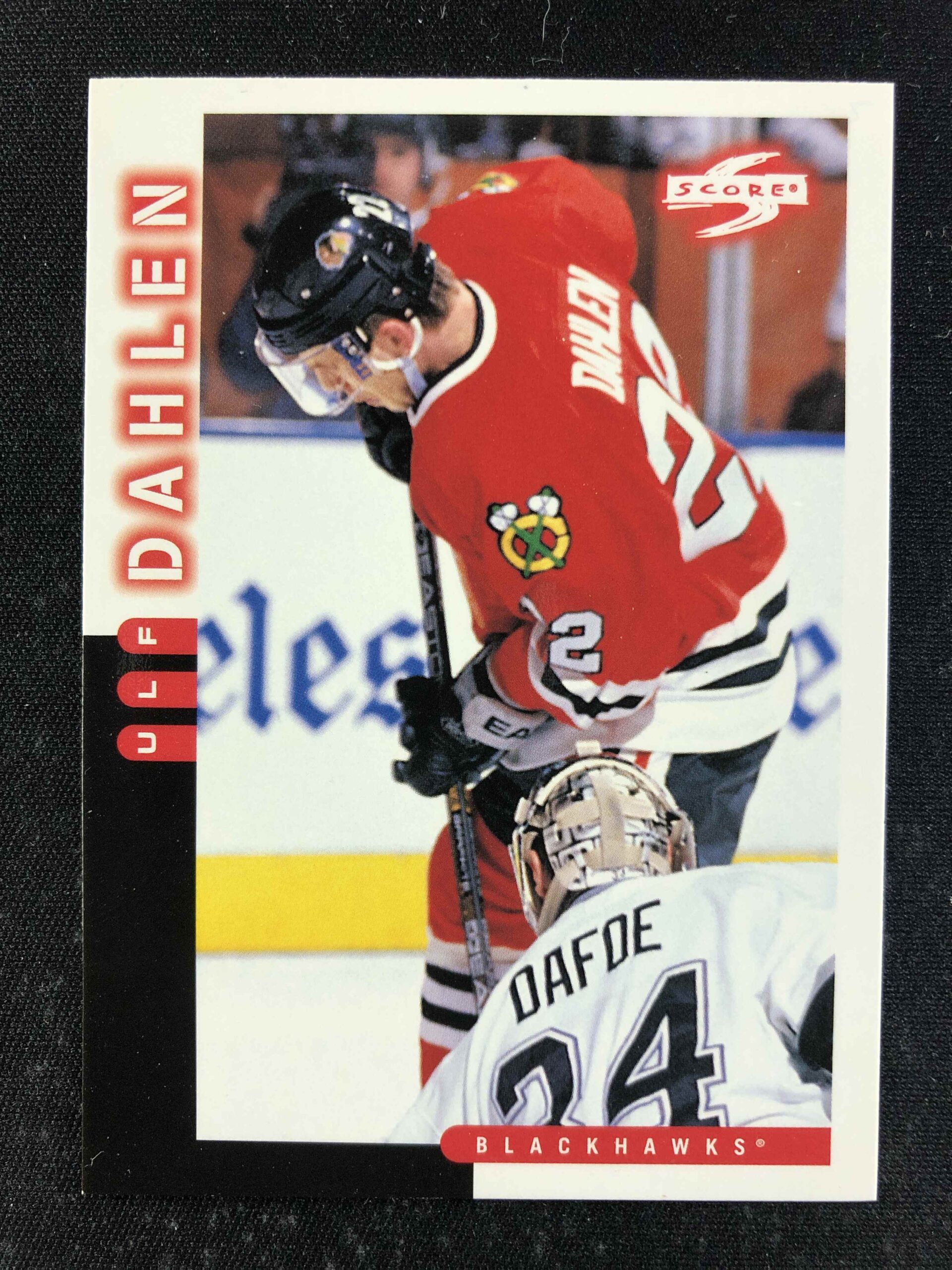 1997/1998 Pinnacle Score Base 252 Ulf Dahlen