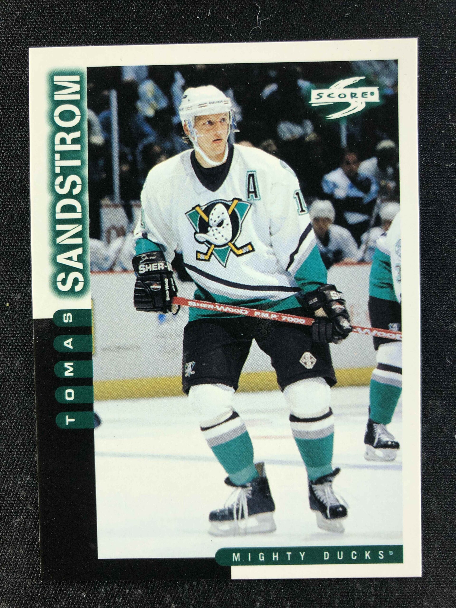 1997/1998 Pinnacle Score Base 258 Tomas Sandstrom