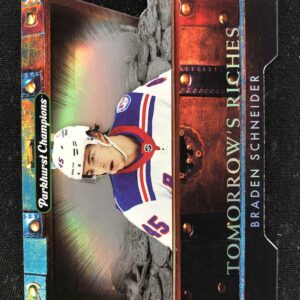 2022/2023 Upper Deck Parkhurst Champions Tomorrow's Riches TR-30 Braden Schneider Inzert