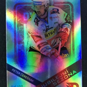 2024 Moje Kartičky Dynamo 100 Jubilejní Sezóna Rainbow 12 Peter Čerešňák Paralel /100