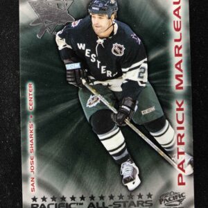 2004/2005 Pacific 2005 All Stars 11 Patrick Marleau Inzert