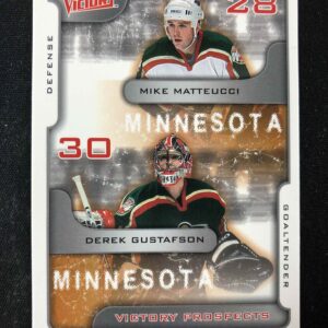 2001/2002 Upper Deck Victory Base 376 Derek Gustafson