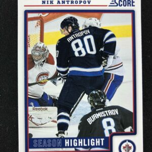 2013/2014 Panini Score Base 37 Nik Antropov